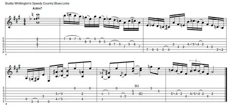 Blues tabs