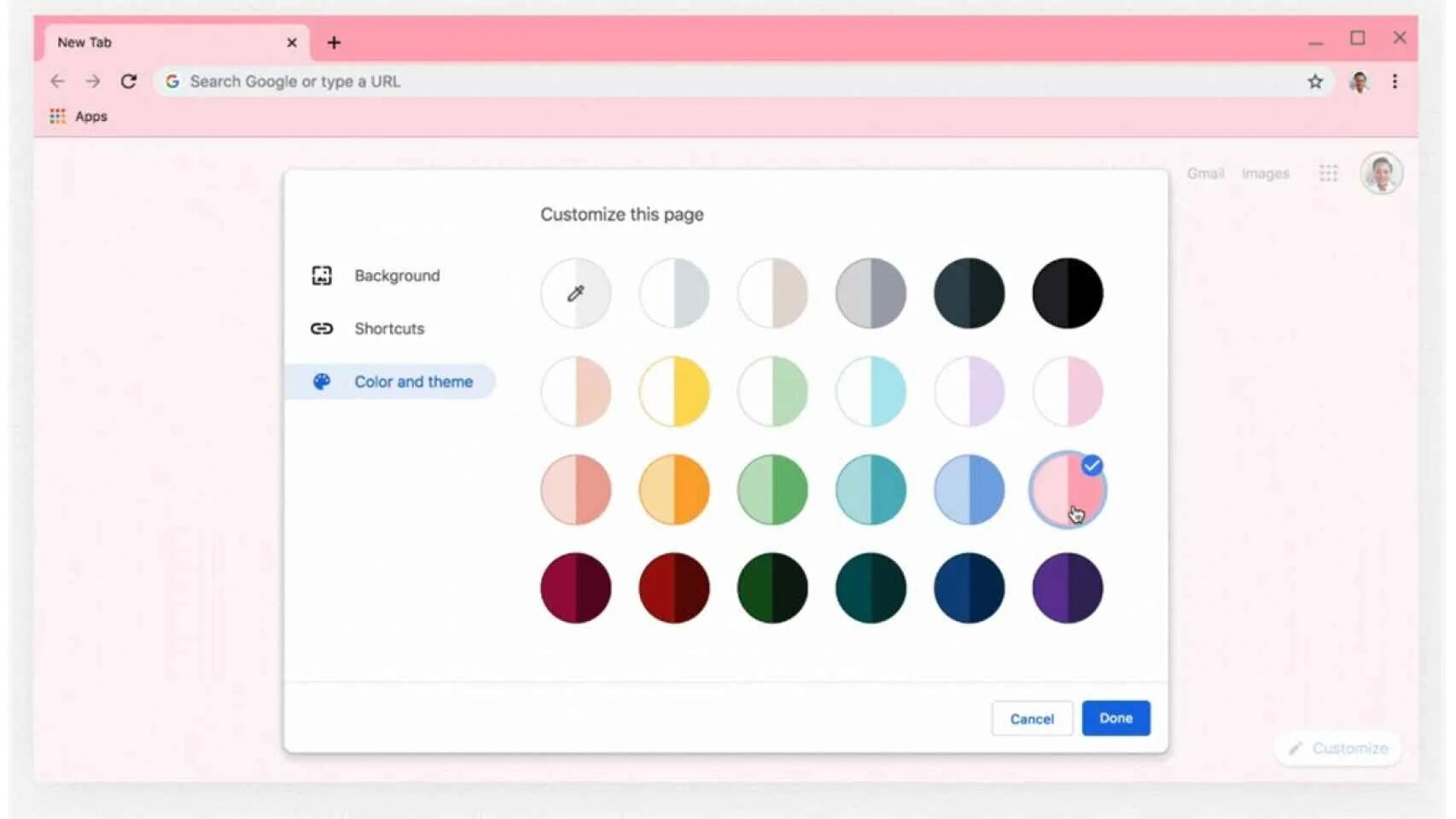 Chrome custom tabs. Гугл табс. Customize UI. Custom Google background. Custom Color.
