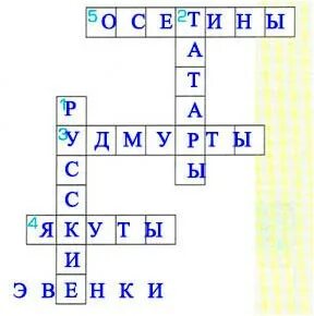 Народ сканворд