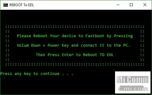 Fastboot EDL. Прошивка в режиме EDL Fastboot. Fastboot Reboot. EDL авторизация. Press to reboot