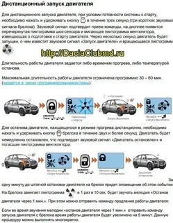 Pandora автозапуск с брелка