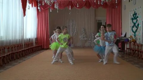 Современные танцы в детском саду видео