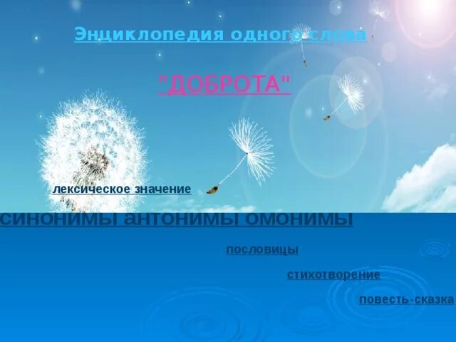 Энциклопедия слова добро. Омонимы к слову доброта. Омонимы к слову добро. Синонимы и антонимы к слову доброта. Откуда слово добро