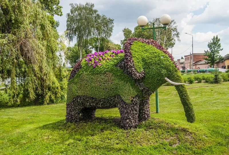 Губкин (город). Губкин слоны. Город Губкин Белгородской области. Сквер Шумейко Губкин.