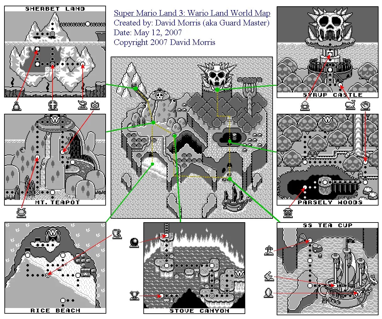 Bg3 карта. Wario Land super Mario Land 3. Super Mario Land Map. VR карта. Super Mario Land smb2 Map.