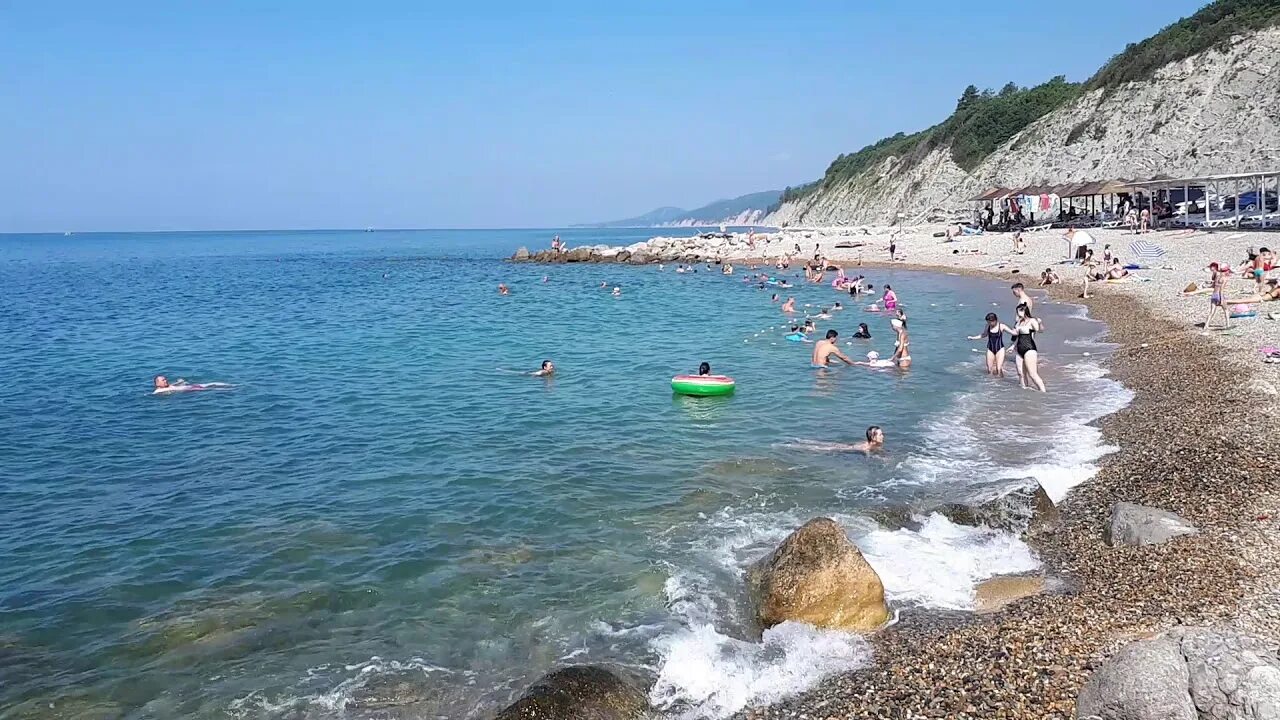 Погода в архипке. Черное море Архипо Осиповка. Море Архипо Осиповка 2020. Пляж санатория Архипо Осиповка.