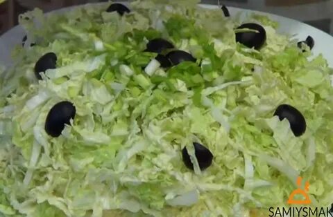 Вкусный салат с пекинской капустой праздничный