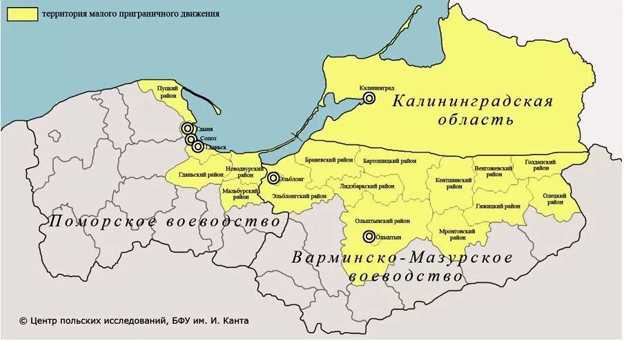 Калининград какая территория. Граница Калининградской области с Польшей на карте. Граница Польши и Калининграда на карте. Калининградская обл граница с Польшей карта. Калининградская область граничит с Польшей.