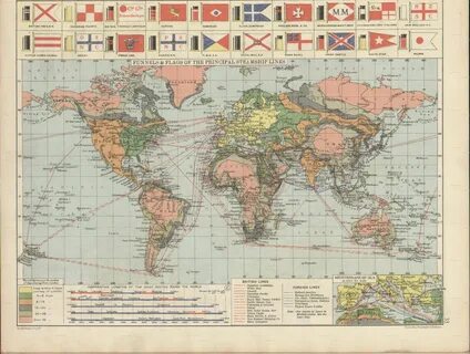 Карта 1920 года