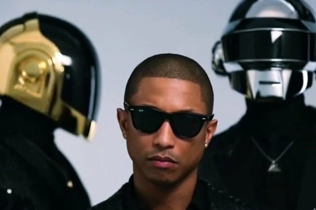 Pharrell williams get lucky. Дафт панк ги мануэль. daft punk ги-мануэль де омем-кристо. daft punk без масок. pharrell williams daft punk.
