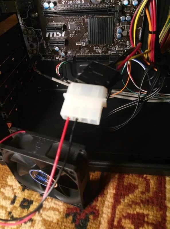 Подключение блока питания deepcool. Как подключить кулер с molex. подключение кулера к блоку питания 12v. как подключить molex вентилятор к блоку питания. кулер подключенный в бп.