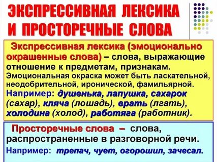 Эмоционально окрашенная и оценочная лексика это