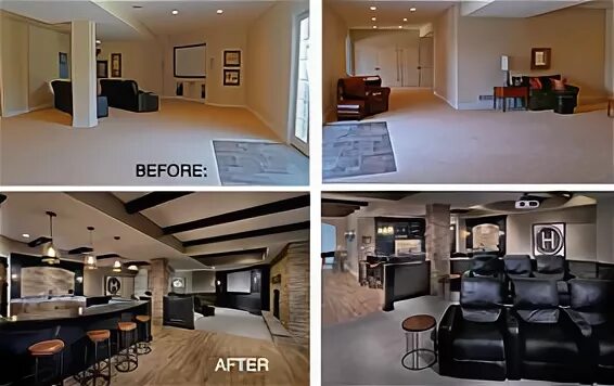 After finishing i. Basement до и после. Before after Home. Renovation before after. Apartment Repair before after.