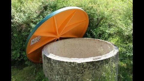 Крышка для бетонного кольца пластиковая