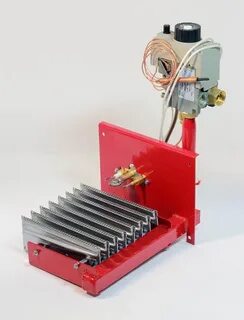 Работа газовой горелки котла