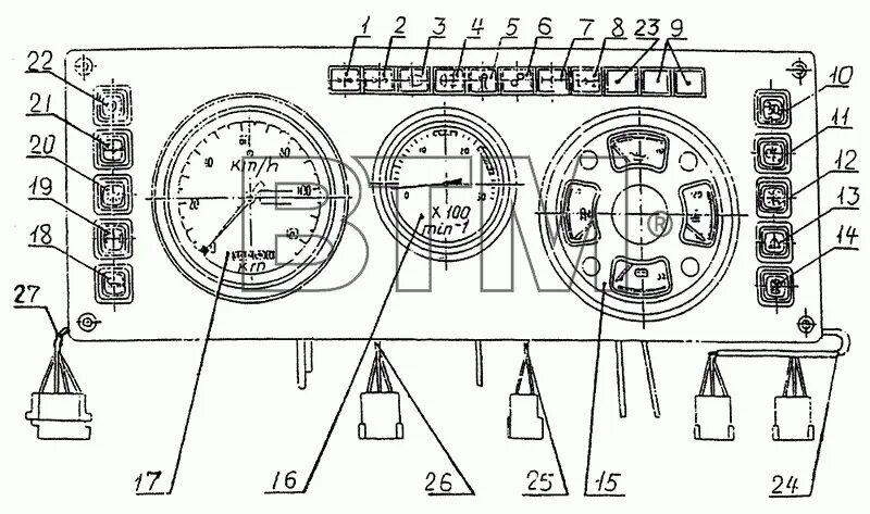 Щиток приборов маз 5337а2. Сигнальные лампы приборов маз 5440. Контрольные лампы панели приборов маз 5440. Контрольные лампы щитка приборов маз ямз 651. Щиток приборов маз 642208.
