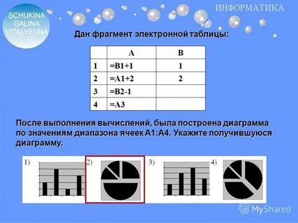 Режим выполнения вычислений в электронной таблице