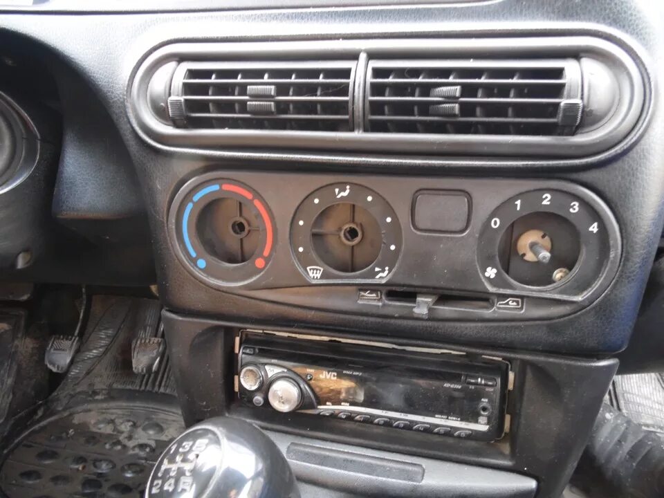 Блок управления отопителем - Chevrolet Niva, 1,7 л, 2009 года своими руками DRIV