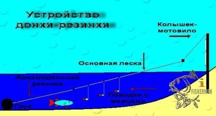 Снасть донная с резинкой как ловить. Донная снасть резинка для ловли на реке с берега. Оснастка резинки для ловли хищника. Монтаж рыболовной резинки. Ловлю рыбы на резинке