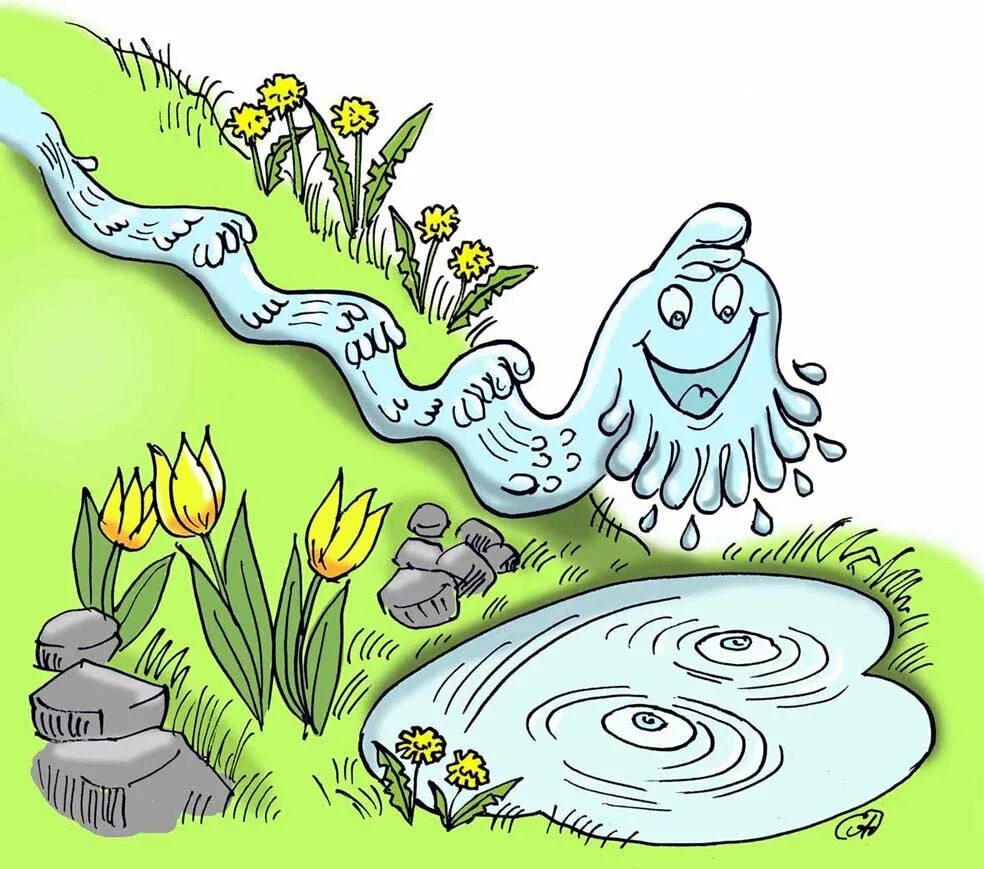 Весенний ручей для детей. Весенние ручьи. Сказочная речка для детей. Ручеек персонаж. Веселые ручейки.