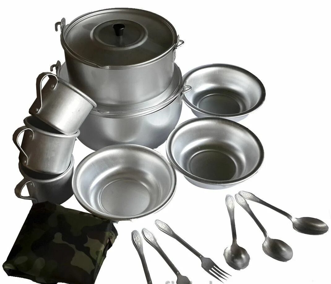 Металлическая посуда купить. Алюминиевая посуда. Набор алюминиевой посуды. Металлическая посуда алюминиевая. Набор посуды туристической алюминий.