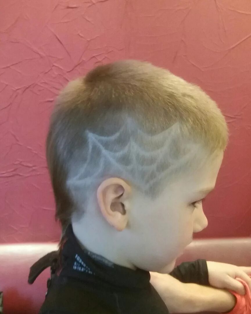 рисунки на светлых волосах для мальчиков