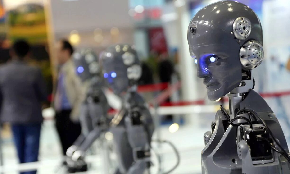 Робот. Робот с искусственным интеллектом. Современные роботы. Робот человек.