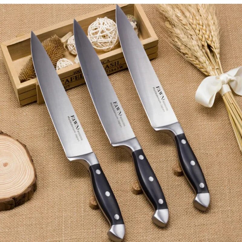 Ножи для кухни цена. Китчен Книфе. Ножи Kitchen Chef. Нож Китчен Кнауф. Японские кухонные ножи.