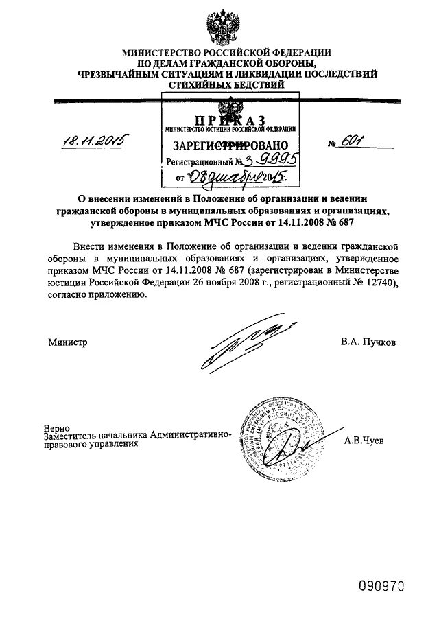 Приказ мчс россии 14. Приказ МЧС России от 14.11.2008 n 687. Положение о ведении гражданской обороны. Положение об организации и ведении гражданской обороны в организации. Положение о МЧС России.