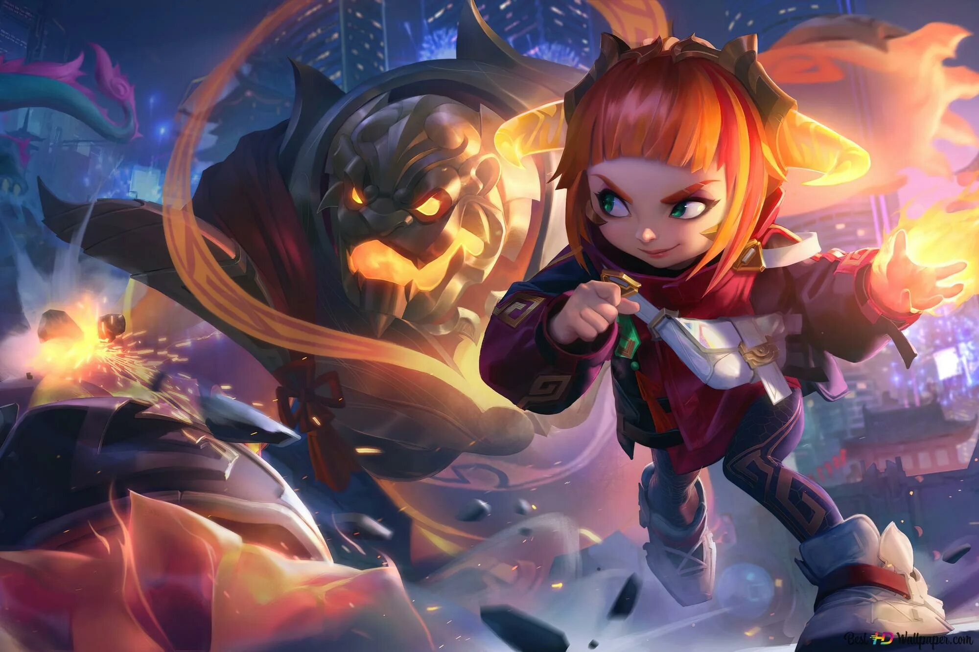 Лига зверей. Лунный зверь энни лол. энни лига легенд. энни лол. энни league of legends art.