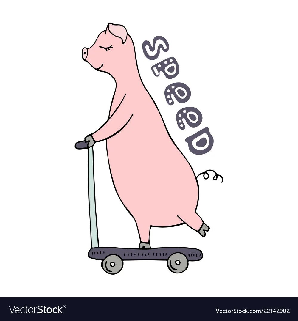 Pig riding