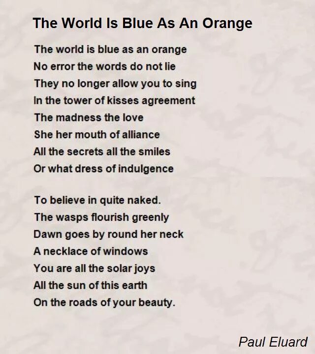 Blue текст. Poems about Orange Colour. Блю слова песни.