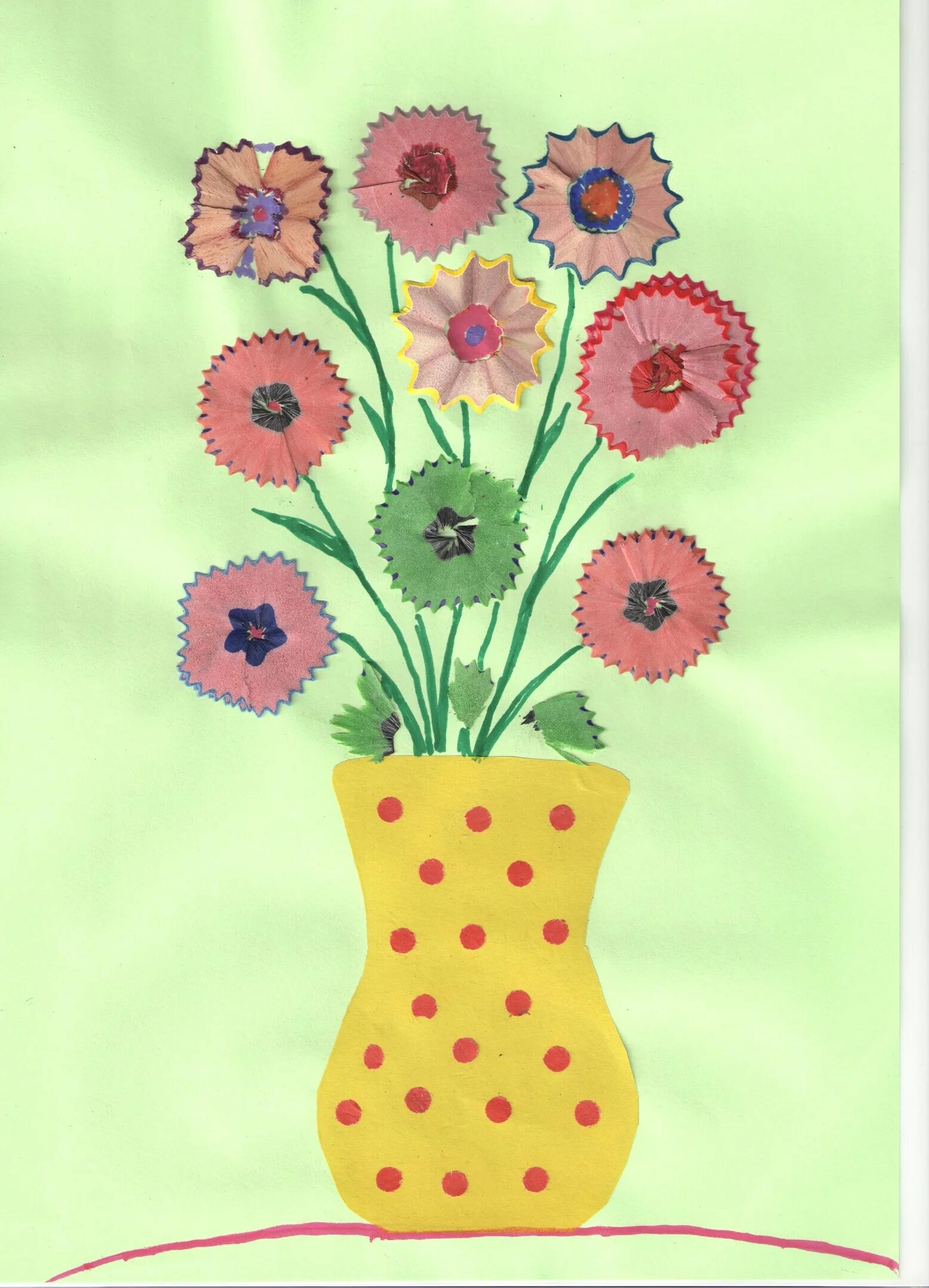 Аппликация цветы для мамочки. Аппликация.цветы. Аппликация ваза с цветами. Аппликация из карандашной стружки. Букет цветовмаппликация.