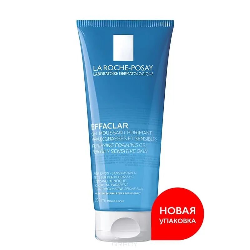 La Roche-Posay Effaclar очищающий гель для жирной кожи, 200 мл. La Roche-Posay очищающий пенящийся гель Effaclar Gel. Ля Рош посай 400 мл эфаклар для жирной кожи. Ля Рош эфаклар гель очищающий 400.