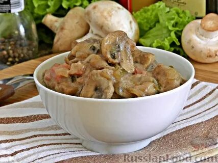 Печень говяжья с грибами рецепты
