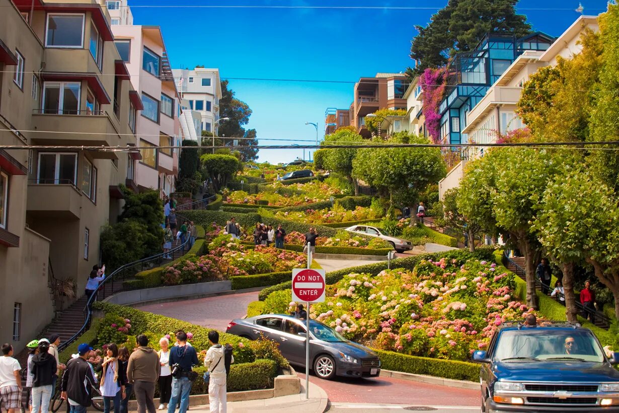 Улица ломбард- стрит , Сан-Франциско , США. Ломбард улица Сан Франциско. Сан Франциско самая Извилистая улица. Lombard Street в Сан-Франциско. Самые знаменитые улицы