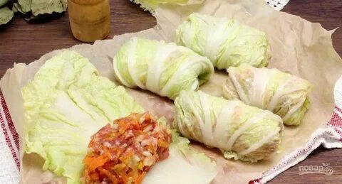 Голубцы из пекинской капусты простые рецепты