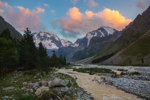 Кавказские горы красоты