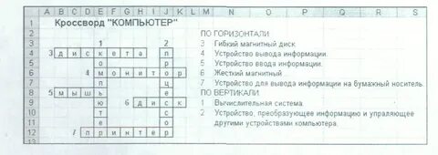 Кроссворд австралия 15 слов