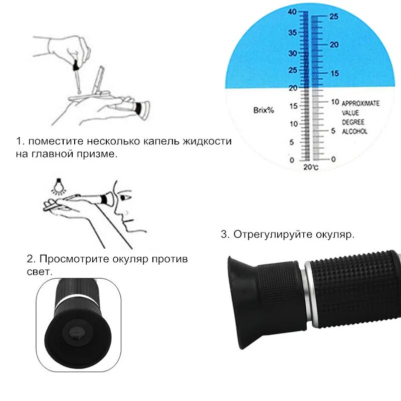 Рефрактометр уровень сахара 15. Рефрактометр офтальмологический +25.00. Рефрактометр Аббе трубка. Рефрактометр Аббе для измерения сахара.