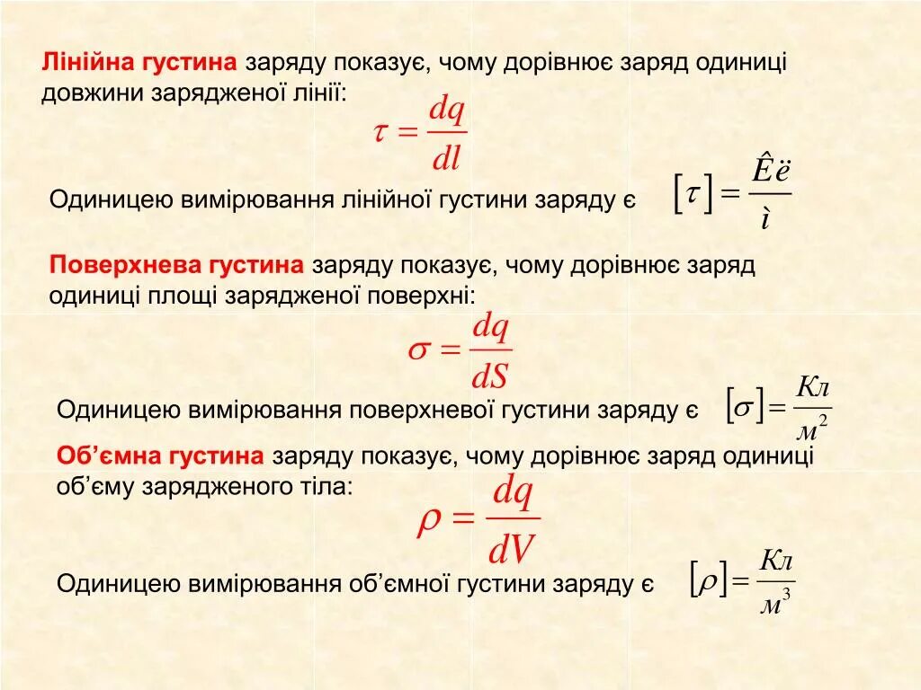 Заряд какая формула. Густина. Формула заряда. Густина одиниці густини. Объемный заряд формула.