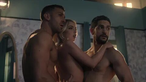 Hot Instagram Model Emma Kotos gets fucked with double penetration in TV Se...