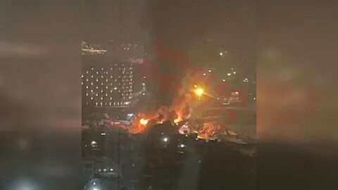 Московский пожар произошел