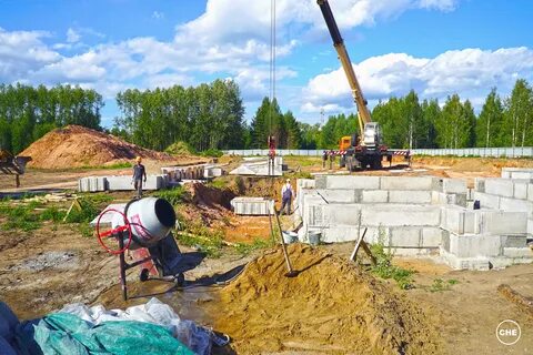 В связи со строительством