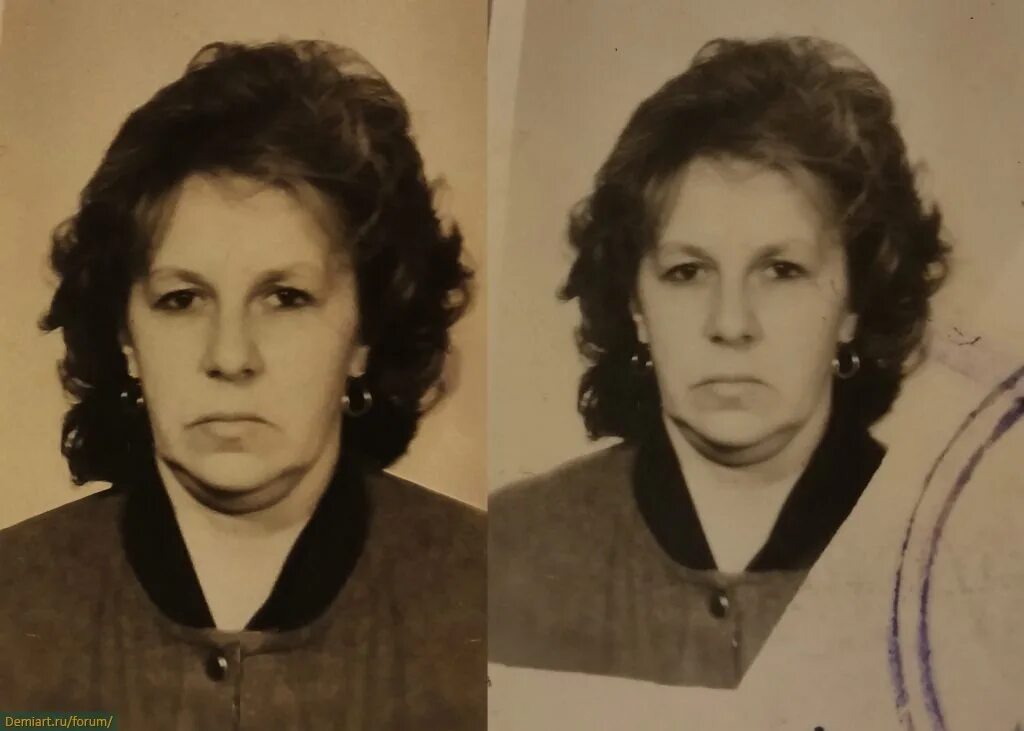 Фото девушки для реставрации. Восстановление старых фотографий. Acdsee9. Оцифровка старых фотографий. Истории взахлеб.