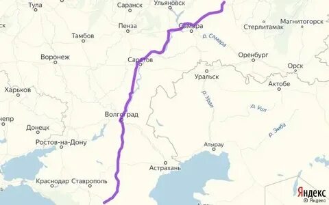Саранск ульяновск расстояние в км на машине