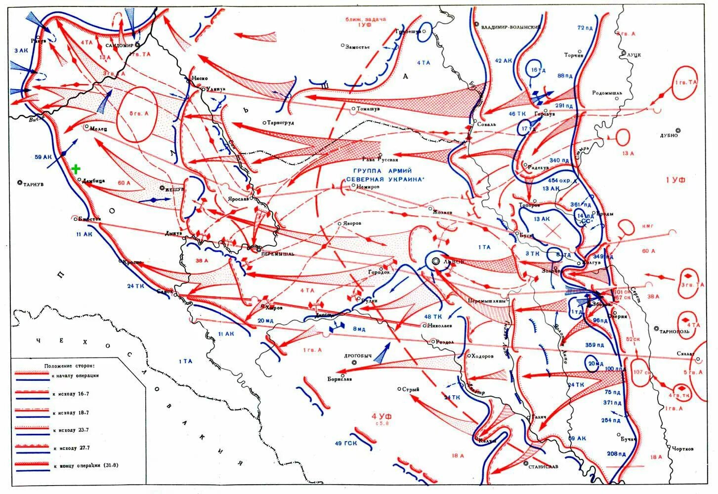 Военные операции 1944 г. Львовско-Сандомирская операция 1944. Львовско Сандомирская операция 1944 года карта. Львовско-Сандомирская операция (июль–август 1944 г.).. Шестой удар Львовско-Сандомирская операция.