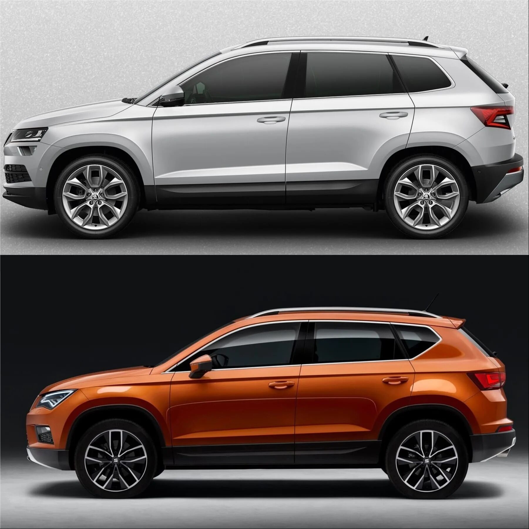 Нужен ли кроссовер. Seat Ateca. Кроссовер Шкода Карок. Сеат паркетник 2020. Сеат Ateca габариты.