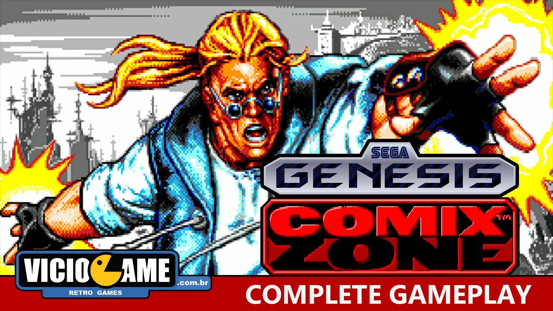 Когда началась гроза в игре comix zone. Comix Zone Sega (1995). Comix Zone игра. Игры Sega Mega Drive comix Zone. Comix Zone Sega Genesis.