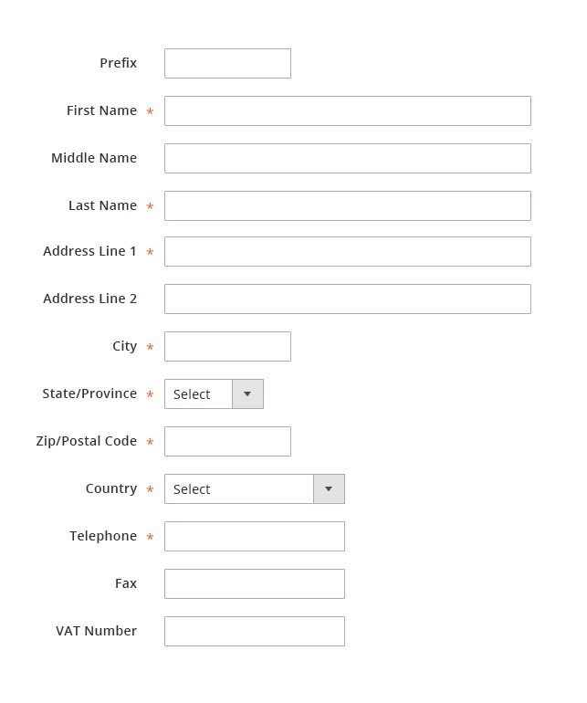 Address format. Address form. Address line 2. What is address line 2. Address format form.